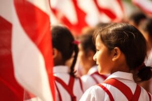 Calendario cívico escolar en Perú